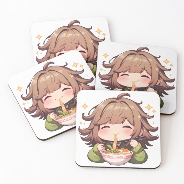 Item preview, Chihiro Fujisaki Cute Ramen Danganronpa Anime Girl Kawaii designed and sold by Raslbazola.