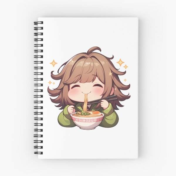 Item preview, Chihiro Fujisaki Cute Ramen Danganronpa Anime Girl Kawaii designed and sold by Raslbazola.