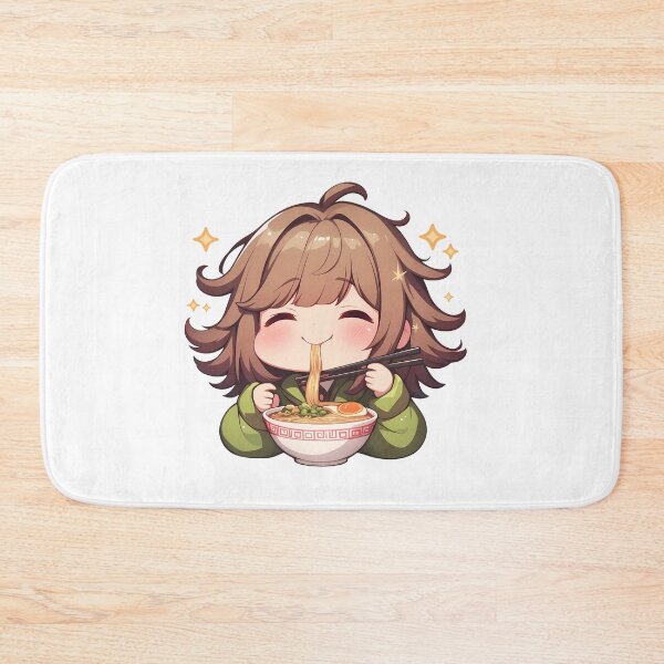 Item preview, Chihiro Fujisaki Cute Ramen Danganronpa Anime Girl Kawaii designed and sold by Raslbazola.