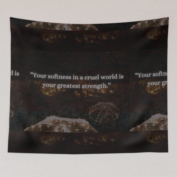 Item preview, Sad Quote Aesthetic – Emotional Minimalist Design designed and sold by kerissfantasyart .