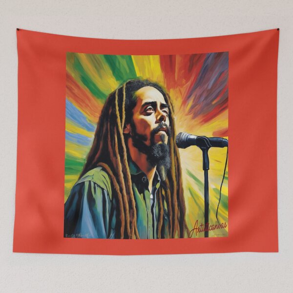 Item preview, "Damian Marley: Reggae Revolution Son" designed and sold by Artisticanvas.