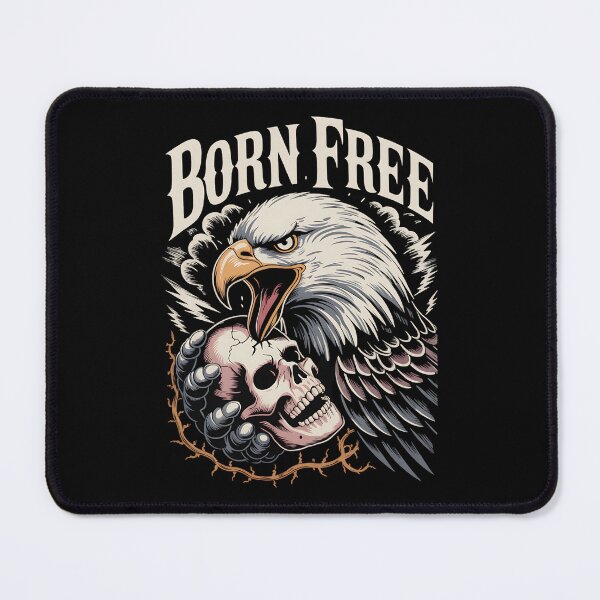 Item preview, Born Free – Majestic Horror Eagle Skull Freedom designed and sold by Taans-Creation.