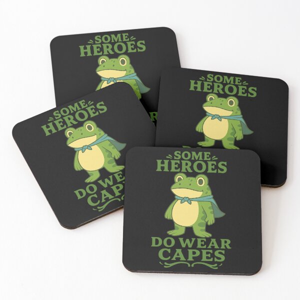 Item preview, Some Heroes Do Wear Capes , Portland Frog  designed and sold by YourgiftShop.