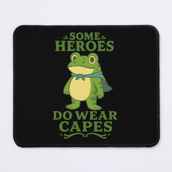 Item preview, Some Heroes Do Wear Capes , Portland Frog  designed and sold by YourgiftShop.