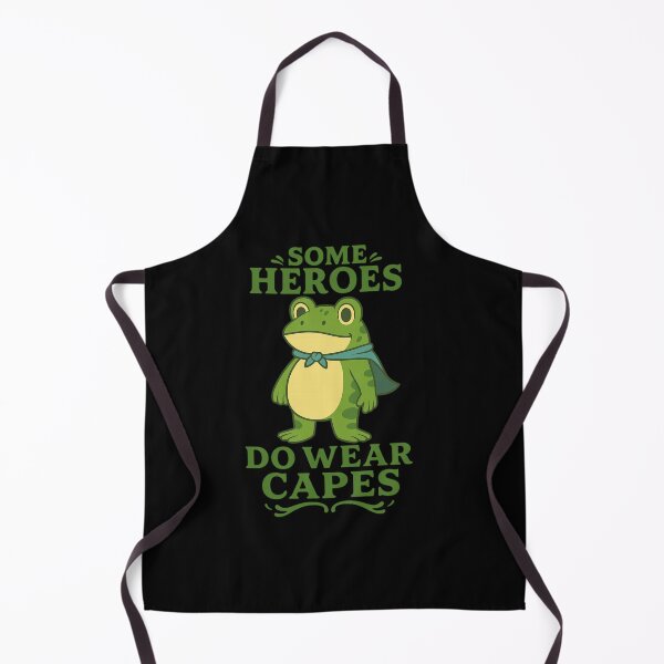 Item preview, Some Heroes Do Wear Capes , Portland Frog designed and sold by YourgiftShop.