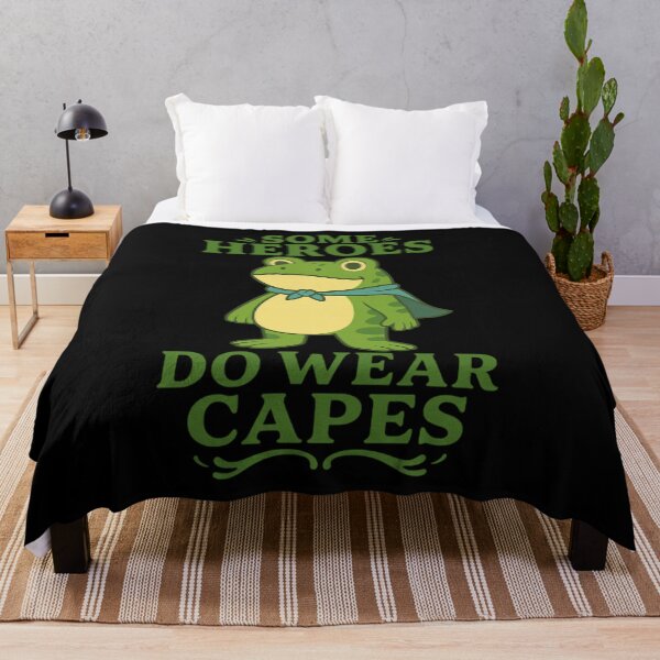 Item preview, Some Heroes Do Wear Capes , Portland Frog  designed and sold by YourgiftShop.