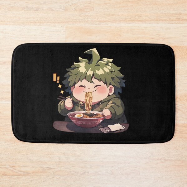 Item preview, Rantaro Amami Slurping Delicious Ramen Danganronpa Anime Kawaii Style designed and sold by Raslbazola.