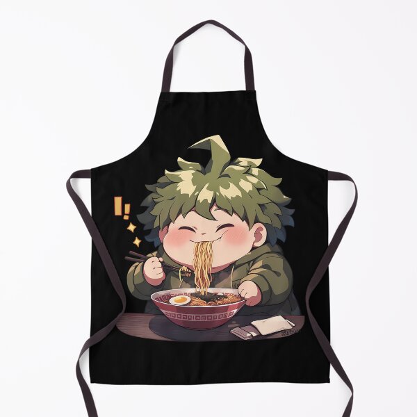 Item preview, Rantaro Amami Slurping Delicious Ramen Danganronpa Anime Kawaii Style designed and sold by Raslbazola.