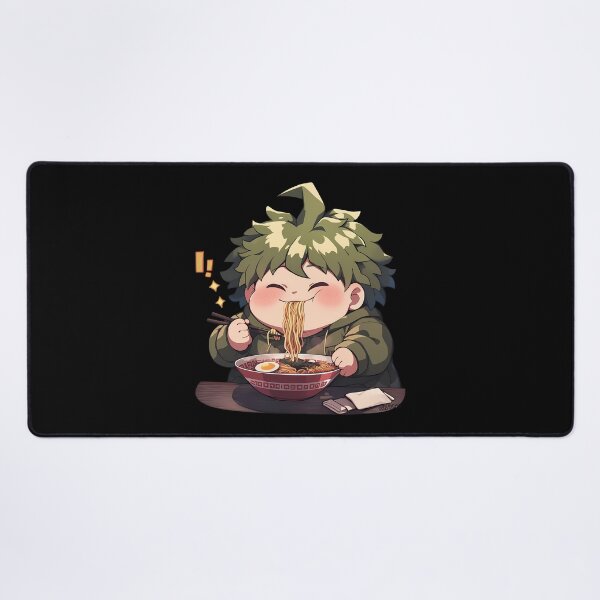 Item preview, Rantaro Amami Slurping Delicious Ramen Danganronpa Anime Kawaii Style designed and sold by Raslbazola.