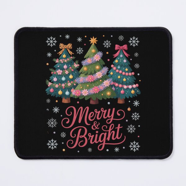 Item preview, Merry and Bright Coquette Bow Christmas Tree designed and sold by DrewLeuschke.