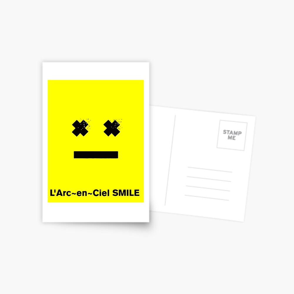 L Arc En Ciel Smile Postcard For Sale By Koalamekrazy Redbubble