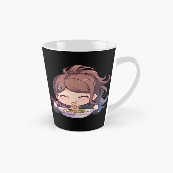 Item preview, Aoi Asahina Eating Ramen Joyfully Danganronpa Anime Kawaii Chibi designed and sold by Raslbazola.