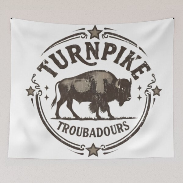 Item preview, Turnpike Troubadours Retro Western Buffalo Vintage Logo Shirt designed and sold by OtsukaHideoya2c.