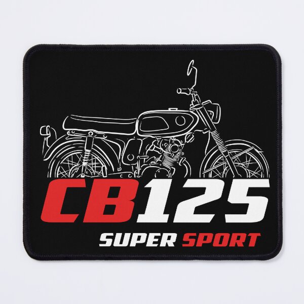 Item preview, Honda CB125 Super Sport 1967-1969 for bikers, Motorcycle designed and sold by ThrottleArts.