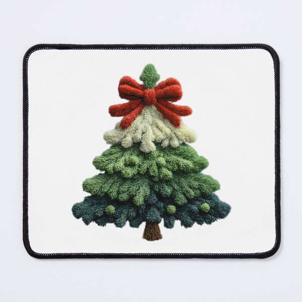 Item preview, Christmas Tree with Red Bow designed and sold by sapnaela.