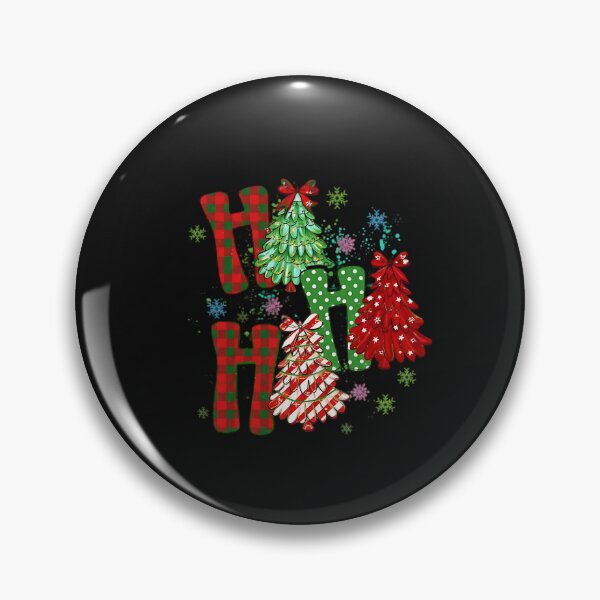 Artikelvorschau, Ho Ho Ho Weihnachtsbäume Plaid und Polka Dot Design entworfen und verkauft von TalalosART.