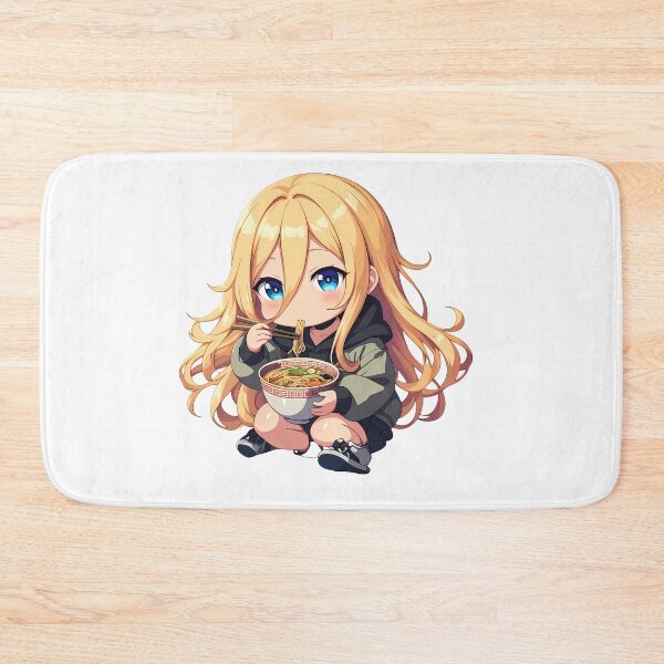 Item preview, Rachel Gardner Eating Ramen Kawaii Angels of Death Anime Chibi designed and sold by Raslbazola.