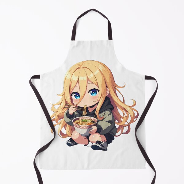 Item preview, Rachel Gardner Eating Ramen Kawaii Angels of Death Anime Chibi designed and sold by Raslbazola.