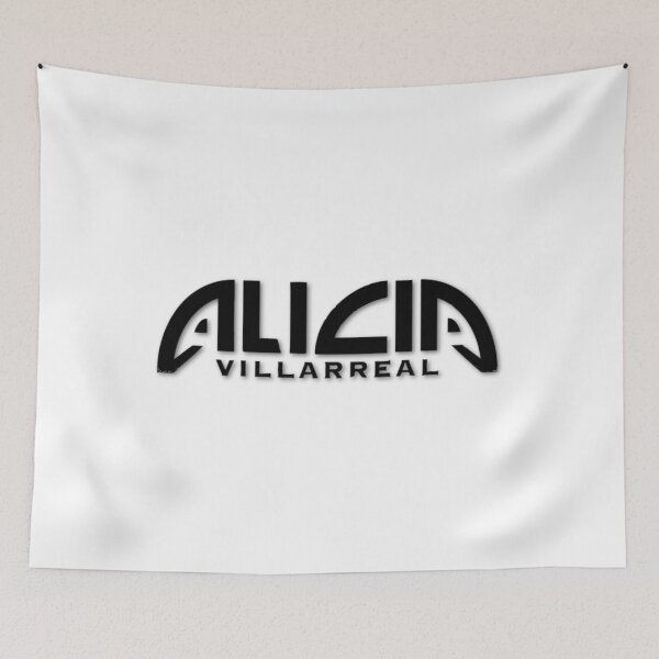 Item preview, Alicia Villarreal Mexican singer - Black Version designed and sold by KirstinLonaro.