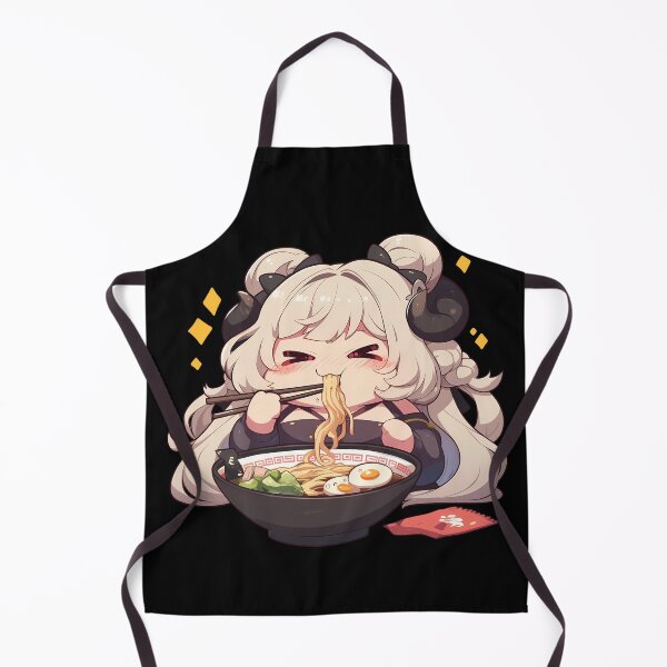 Item preview, Formidable disfrutando del ramen Azur Lane Anime Kawaii Chibi Girl designed and sold by Raslbazola.