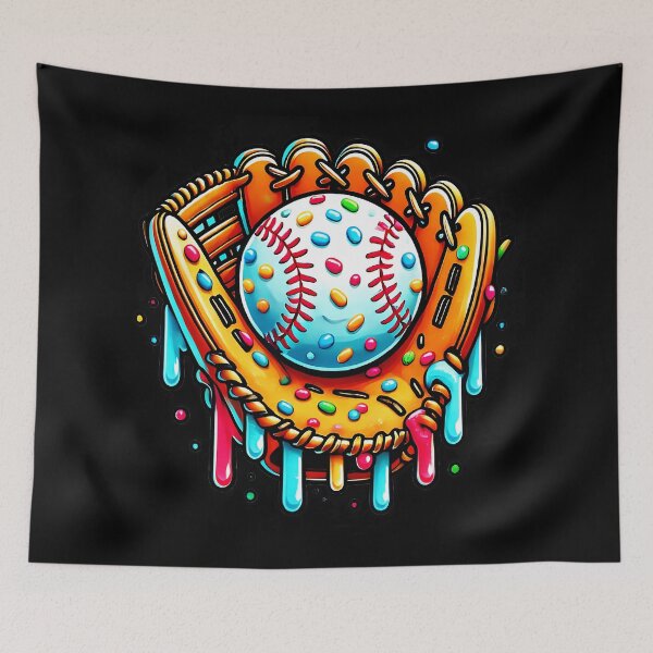 Item preview, Ice Cream Drip Baseball Stuff Baseball Drip For Boys  designed and sold by miaa-artistshop.