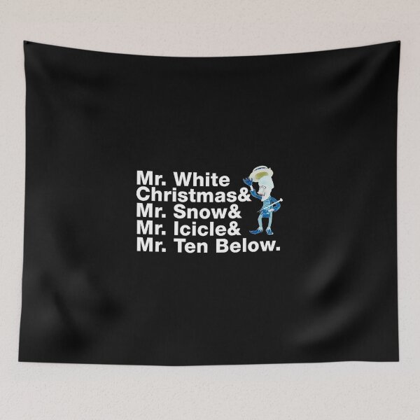 Item preview, Snow Miser White Christmas  designed and sold by MolatedCoffee.