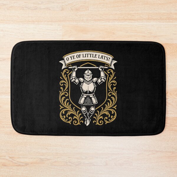 Item preview, O Ye of Little Lats Funny Knightcore Gym Meme designed and sold by pixeptional.