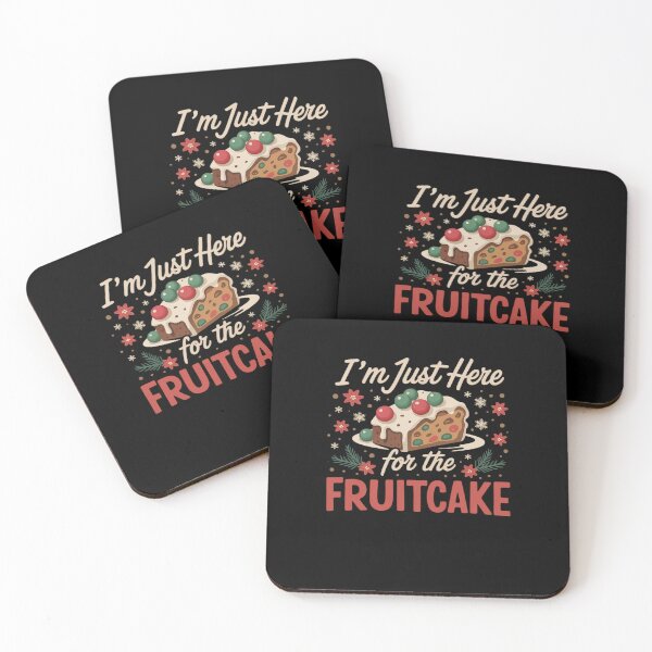 Item preview, I'm Just Here For The Fruitcake Matters Christmas Cake designed and sold by RayArmstrong.