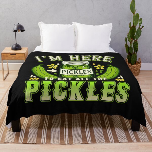 Item preview, Vintage Pickle Jar T-Shirt – I'm Here to Eat All the Pickles designed and sold by LarryMBrown.
