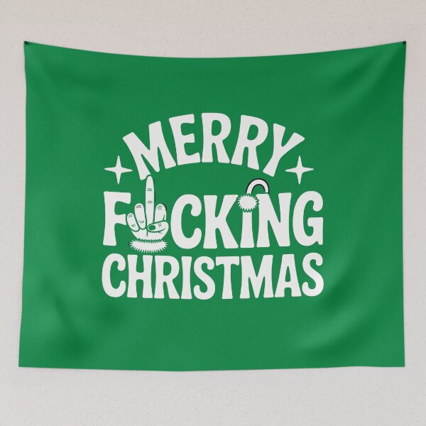 Item preview, Merry AF Christmas Sarcastic Adult Holiday Humor designed and sold by VividDripCo.
