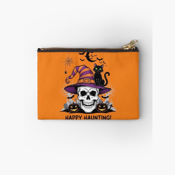 Item preview, Witchy Skull & Black Cat Halloween Scene designed and sold by RickGoulet.