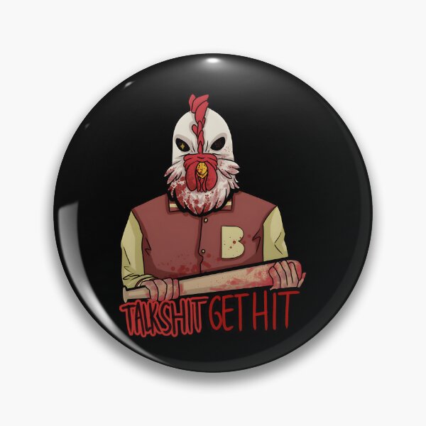 Item preview, Hotline Miami - Jacket Sticker designed and sold by alishaocstacy.