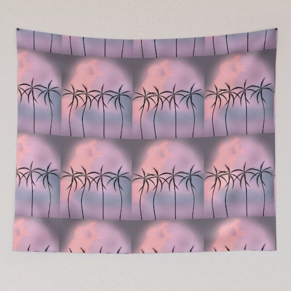 Item preview, Wavy fantasy palm tree  designed and sold by kerissfantasyart .