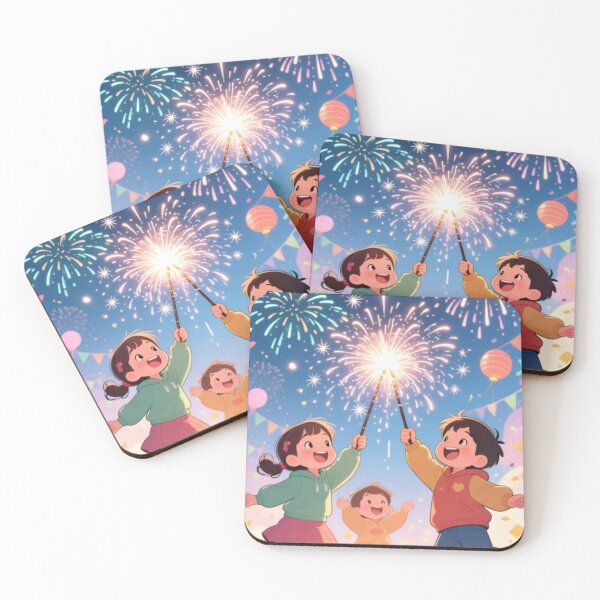 Item preview, Children enjoy playing with fireworks. designed and sold by Whose-sweat.