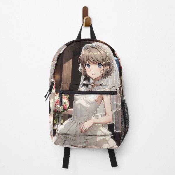 Item preview, Tomoe Koga Bunny Girl Senpai Anime Girl Waifu Wedding Church designed and sold by HumbertoValveno.