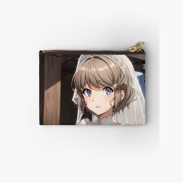 Item preview, Tomoe Koga Bunny Girl Senpai Anime Girl Waifu Wedding Church designed and sold by HumbertoValveno.