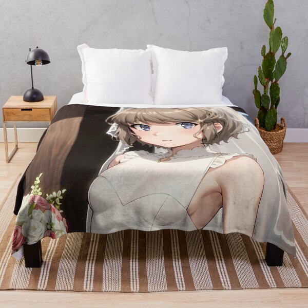 Item preview, Tomoe Koga Bunny Girl Senpai Anime Girl Waifu Wedding Church designed and sold by HumbertoValveno.