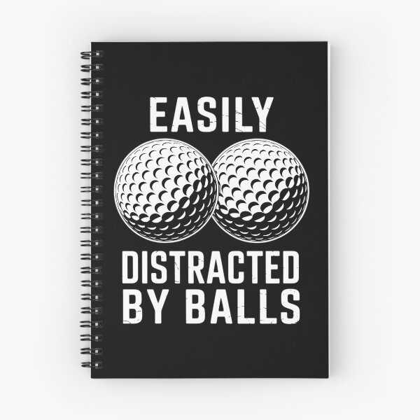 Item preview, Easily Distracted by Balls Funny Golfer Golf Lover Golfing designed and sold by Bandikonsalez.