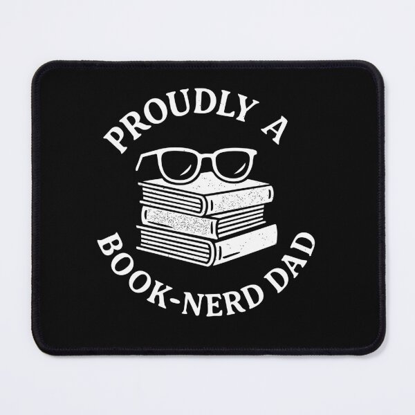 Item preview, Funny Proudly a Book Nerd Dad Readers Book Lovers designed and sold by CG Studio.