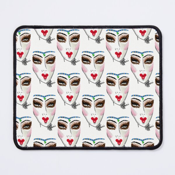 Item preview, Exotic Eyes - Red Lipped Girl Series designed and sold by Traci Owings Design.