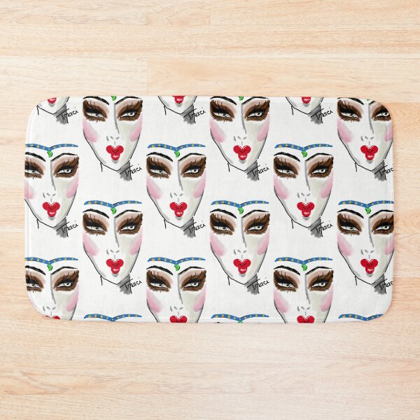 Item preview, Exotic Eyes -  Red Lipped Girl Series designed and sold by Traci Owings Design.