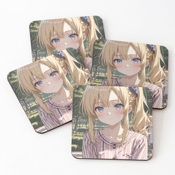Item preview, Nodoka Toyohama Bunny Girl Senpai Anime Girl in Park designed and sold by HumbertoValveno.