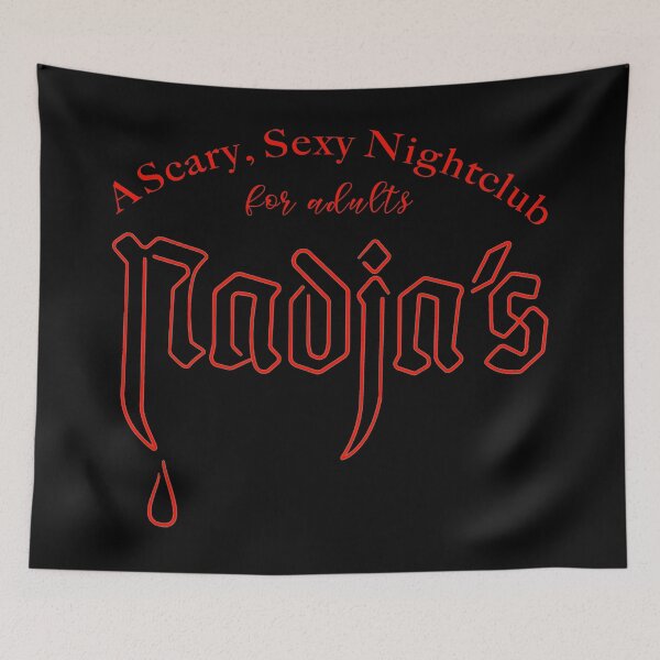 Item preview, Nadja's Scary Sexy Nightclub For Adults (Red) designed and sold by Natilarage.