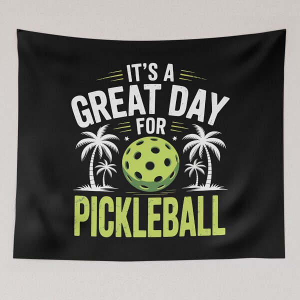 Artikelvorschau, Great Day Pickleball Palmen Pickle Ball Strandsport entworfen und verkauft von Bandikonsalez.