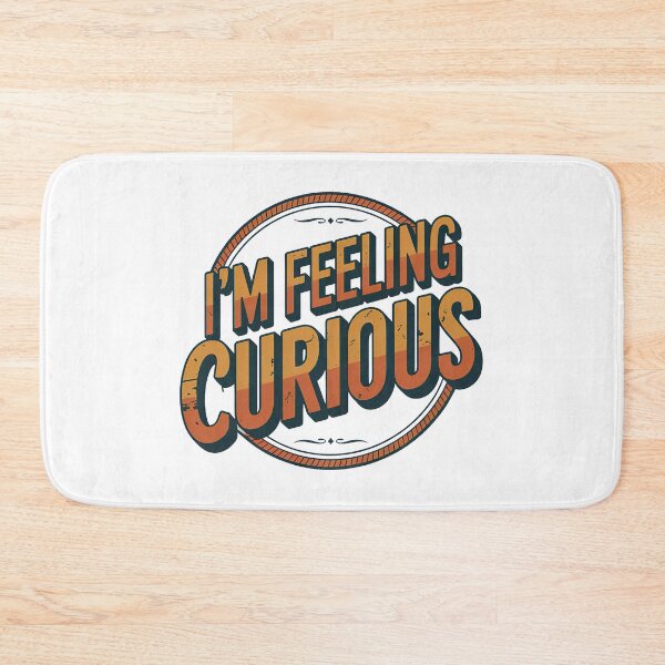 Item preview, I'm Feeling Curious, Retro Vintage style designed and sold by graphic-genie.