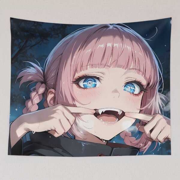 Item preview, Nazuna Nanakusa Vampire Smile Call of the Night Anime designed and sold by HumbertoValveno.