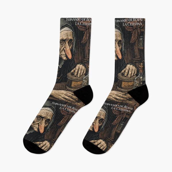 Item preview, 'La Celestina' by Fernando de Rojas. Convent-trotter, procuress. designed and sold by Filologica.