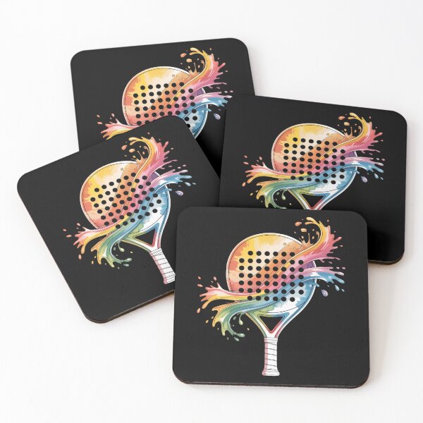 Item preview, Pickleball Splash Colors Paddle designed and sold by Bandikonsalez.