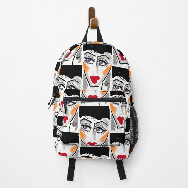 Item preview, Purple Eyes - The Red Lipped Girl Series designed and sold by Traci Owings Design.
