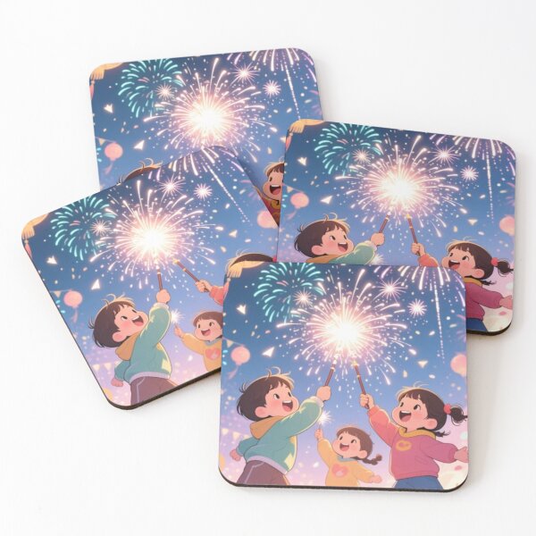 Item preview, Children enjoy playing with fireworks. designed and sold by Whose-sweat.